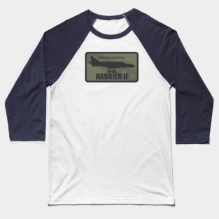 AV8B Harrier 2 Patch (subdued) Baseball T-Shirt